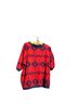 Meister Aztec Or Tribal Print Red Blue Pullover Sweater Size M - photo 2