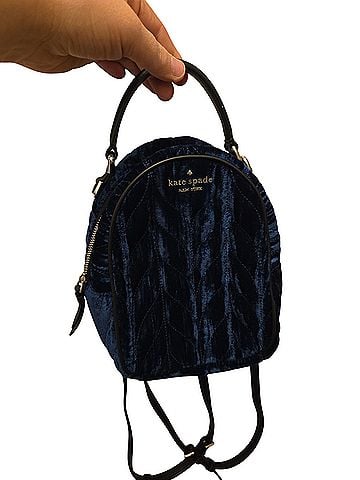 Kate Spade New York Briar Lane Quiled Crushed Velvet Backpack (view 1)