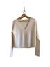 Wilfred 100% Merino White Pullover Sweater Size S - photo 1