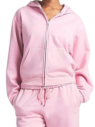 SKIMS Cotton Fleece Classic Zip Up Hoodie Zip Up Hoodie (view 1)