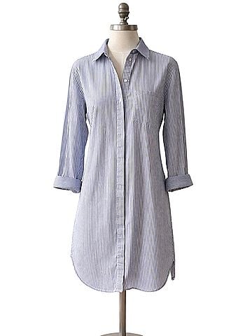 Maison Scotch Striped Shirt  Casual Dress (view 1)