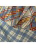 Veronica Beard Checkered-gingham Blue Yellow Cocktail Dress Size 0 - photo 7