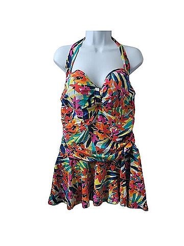 Chaps Halter One Piece Swimsuit One Piece Swimsuit (view 1)