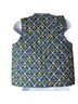 Japna 100% Cotton Floral Orange Blue Vest Size XS - photo 2