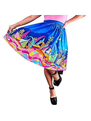 Loungefly Stitch Shoppe Alice in Wonderland Caterpillar Dream “Sandy” Skirt Casual Skirt (view 1)