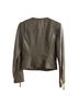 Joie 100% Leather 100% Polyester 100% Polyester Solid Brown Jacket Size XS - photo 2