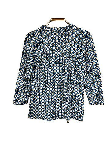 J. McLaughlin 3/4 Sleeve Blouse (view 2)