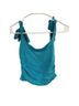 Free People Solid Blue Green Tank Top Size S - photo 4