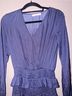 Mustard Seed 100% Polyester Blue Casual Dress Size S - photo 3