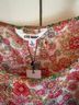 Steve Madden Floral Multi Color Sleeveless Blouse Size L - photo 3