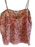 Steve Madden Floral Multi Color Sleeveless Blouse Size L - photo 1
