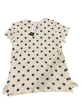 Amour Vert Leif Pine Dot Short Sleeve Blouse (view 2)