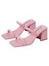 Free People Pink Heels Size EU 36 1/2 - photo 1