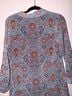 CAbi 100% Polyester 100% Polyester Paisley Blue Brown Casual Dress Size S - photo 5