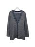 J.Jill Stripes Black White Cardigan Size XL - photo 1