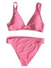 Billabong Solid Pink Two Piece Swimsuit Size XL - photo 1