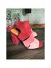 Coach 100% Suede Color Block Pink Sandals Size 6 - photo 7