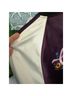 Coach 97% Polyester 3% Elastane 100% Polyester Floral Purple White Jacket Size L - photo 8
