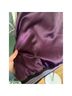 Coach 97% Polyester 3% Elastane 100% Polyester Floral Purple White Jacket Size L - photo 7