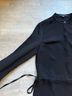 ALLSAINTS 100% Polyester 100% Polyester Black Cocktail Dress Size 4 - photo 3