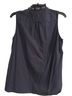 J.Crew 100% Cotton Solid Blue Sleeveless Blouse Size 12 - photo 2