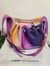 Aimee Kestenberg 100% Leather Pink Purple Shoulder Bag One size - photo 3