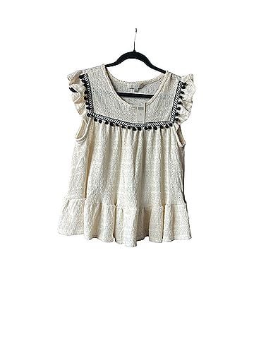 Eri + Ali Short Sleeve Blouse (view 2)