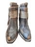 Freebird 100% Leather Gray Tan Ankle Boots Size 8 - photo 1