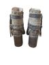 Freebird 100% Leather Gray Tan Ankle Boots Size 8 - photo 2