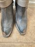 Freebird 100% Leather Gray Tan Ankle Boots Size 8 - photo 8