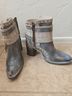 Freebird 100% Leather Gray Tan Ankle Boots Size 8 - photo 4