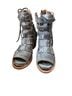 Freebird 100% Leather Gray Tan Sandals Size 8 - photo 1