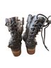 Freebird 100% Leather Gray Tan Sandals Size 8 - photo 2
