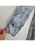 Gianni Bini 100% Polyester 88% Polyester 12% Elastane Snake Print Gray Casual Dress Size S - photo 7