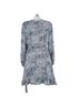 Gianni Bini 100% Polyester 88% Polyester 12% Elastane Snake Print Gray Casual Dress Size S - photo 2