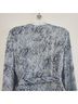 Gianni Bini 100% Polyester 88% Polyester 12% Elastane Snake Print Gray Casual Dress Size S - photo 9
