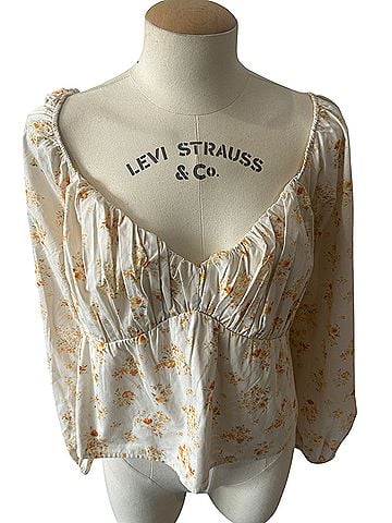 Abercrombie & Fitch Long Sleeve Blouse (view 1)