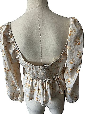 Abercrombie & Fitch Long Sleeve Blouse (view 2)