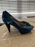 Style&Co Floral Blue Heels Size 8 - photo 4