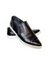 Vince. 100% Leather Black Sneakers Size 7 1/2 - photo 1