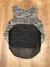 Rag & Bone 100% Silk 100% Polyester Print Black White Tan Sleeveless Blouse Size M - photo 8