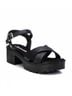 XTI Black Women's Combat Sandals Size 8 - photo 2