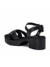 XTI Black Women's Combat Sandals Size 8 - photo 3