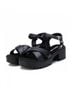 XTI Black Women's Combat Sandals Size 8 - photo 4