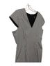 Antonio Melani Houndstooth White Black Cocktail Dress Size 14 - photo 7