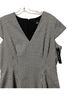 Antonio Melani Houndstooth White Black Cocktail Dress Size 14 - photo 14