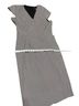 Antonio Melani Houndstooth White Black Cocktail Dress Size 14 - photo 11