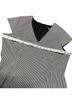 Antonio Melani Houndstooth White Black Cocktail Dress Size 14 - photo 9