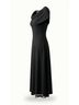Silence and Noise Black Wool Dress Size L - photo 6