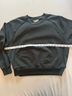 Athleta Black Gray Sweatshirt Size M - photo 5